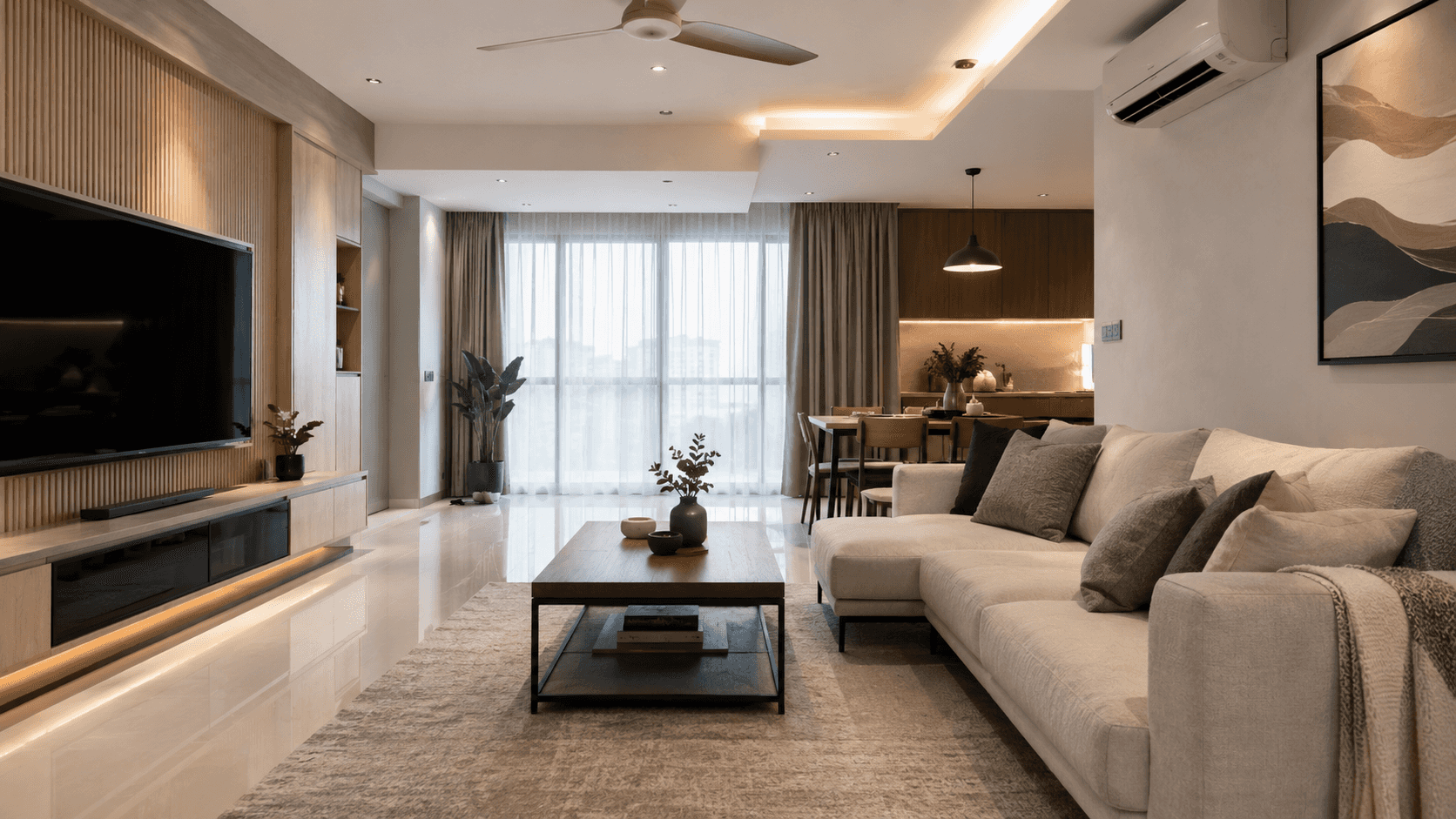 Completed home renovation by Home Reno